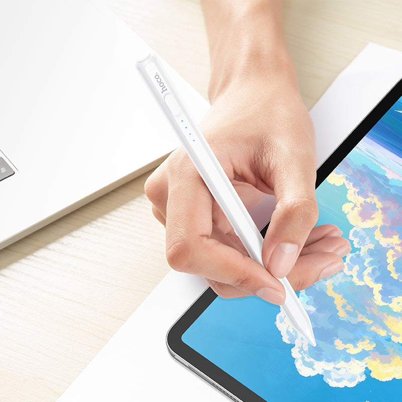 Lápiz Touch Para Tablet Ipad Hoco Gm114 Blanco – imagen 2