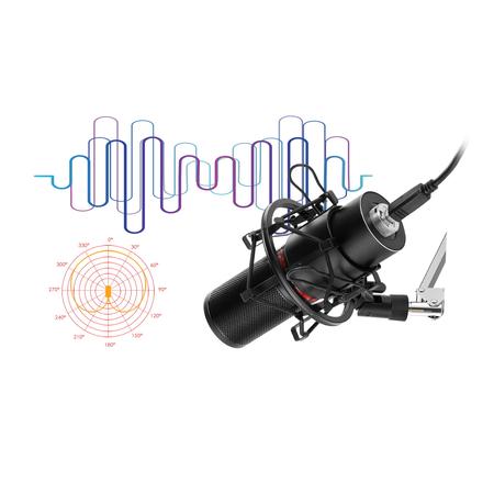 Microfono Gamer Streaming Redragon Blazar Gm300 Negro – imagen 3