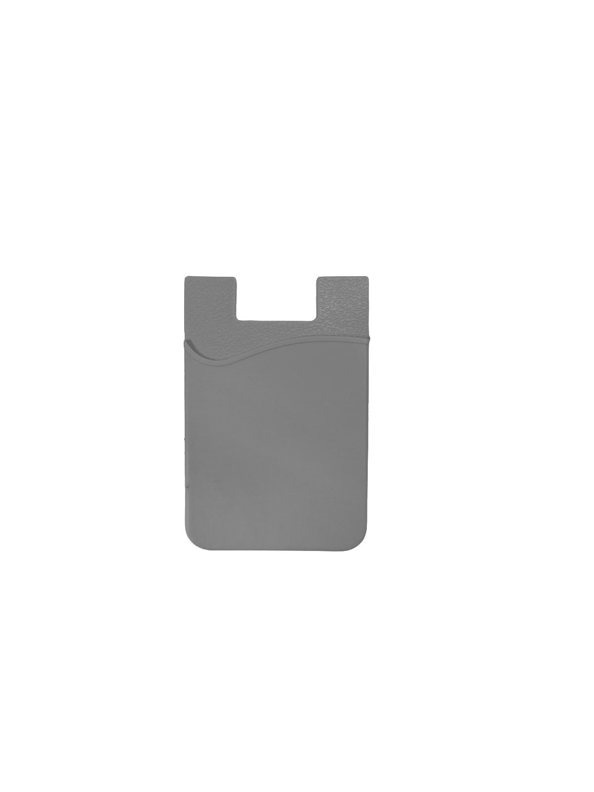 Tarjetero Universal Para Smartphone Ios y Android Gris