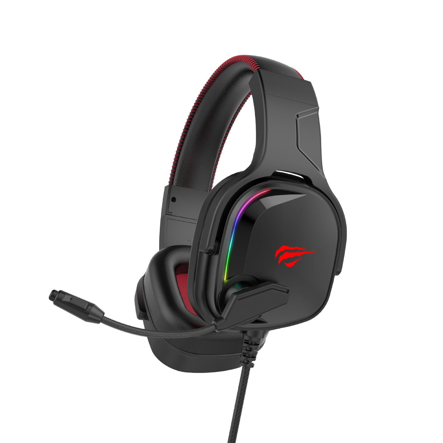 Audifonos Gamer Gamenote H2022u Rgb Pc Negro – imagen 4