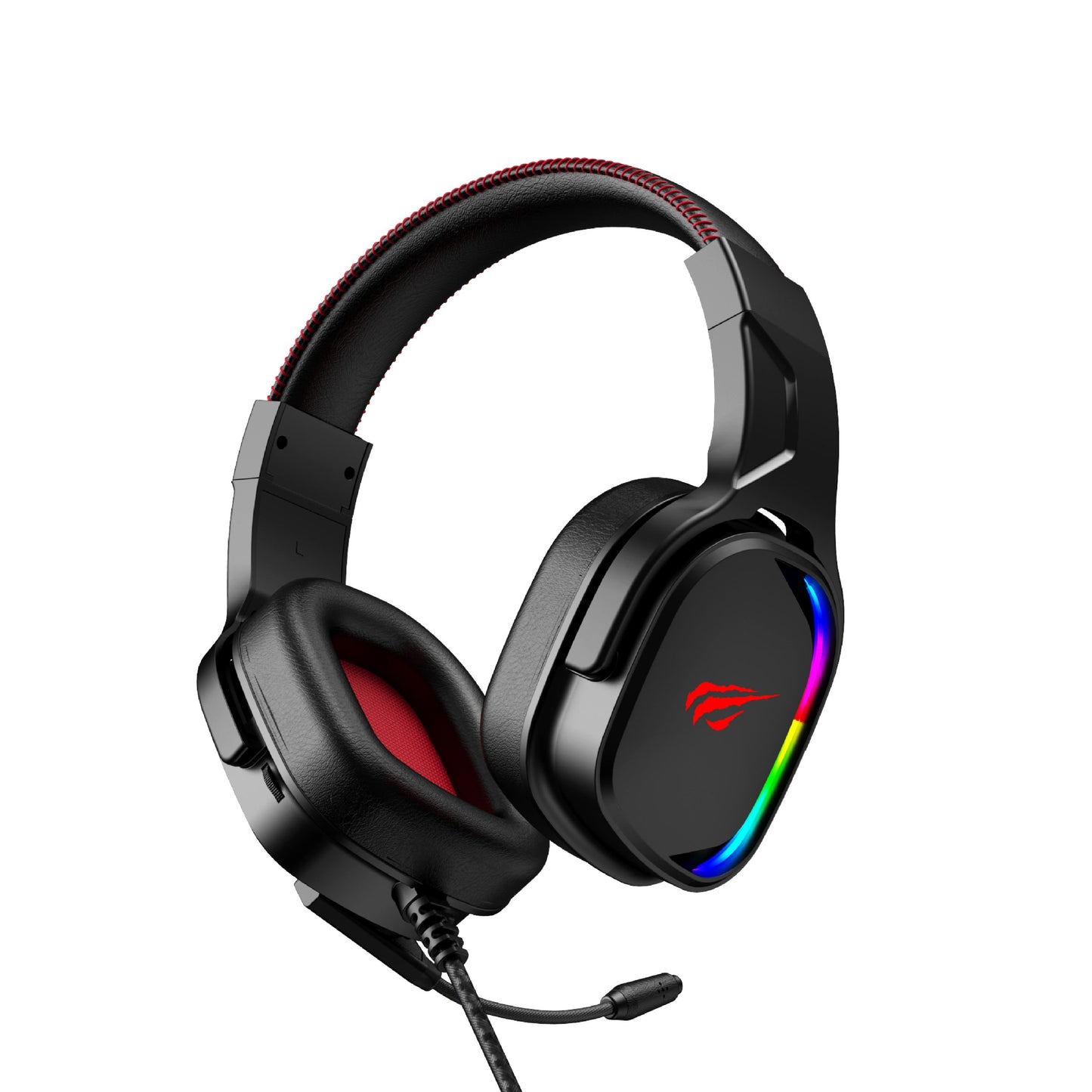 Audifonos Gamer Gamenote H2022u Rgb Pc Negro