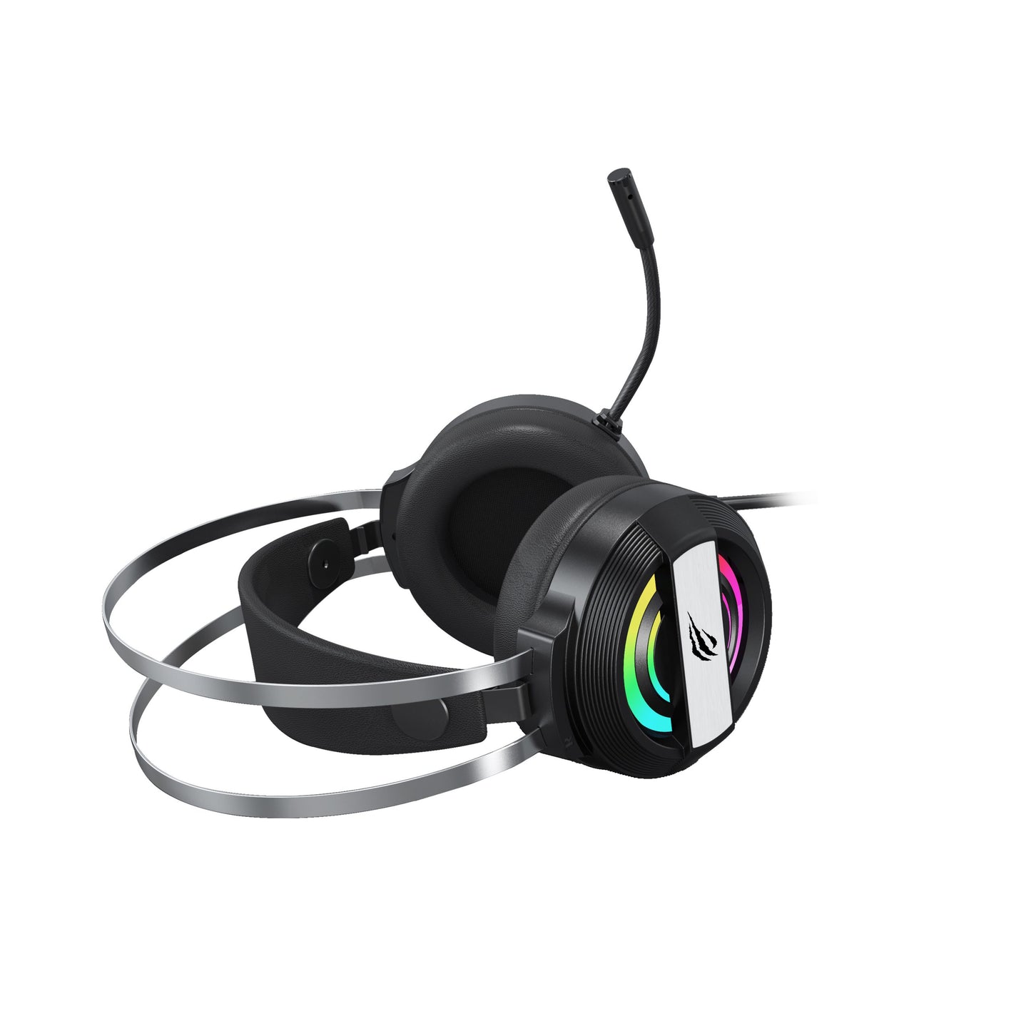 Audifonos Gamer Gamenote H2026d Rgb Pc Negro – imagen 4