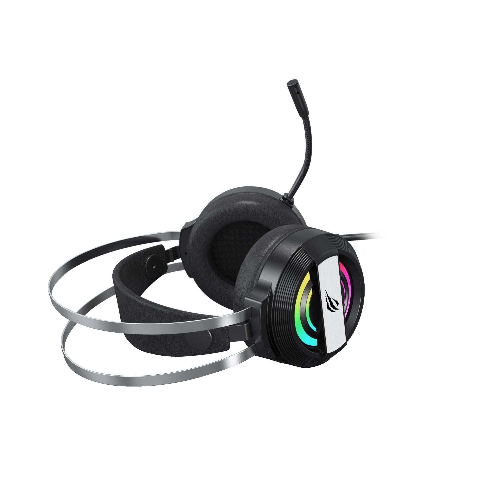 Audifonos Gamer Gamenote H2026d Rgb Pc Negro – imagen 4