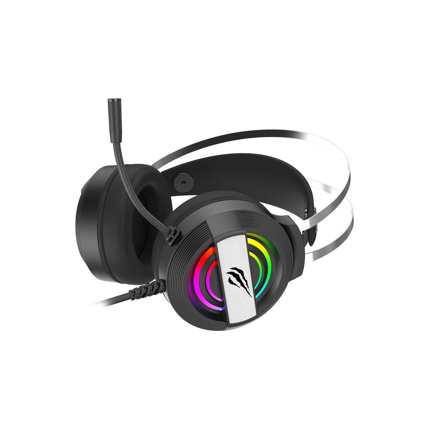 Audifonos Gamer Gamenote H2026d Rgb Pc Negro – imagen 3
