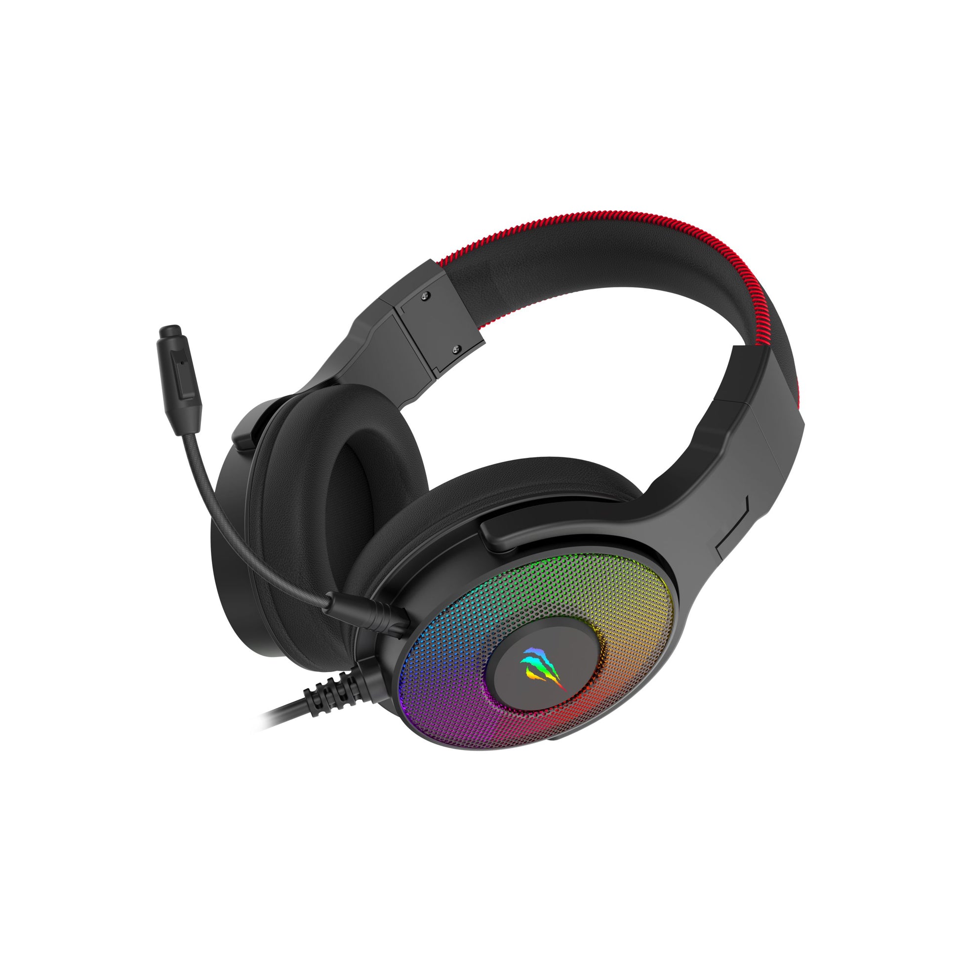 Audifonos Gamer Gamenote H2028u Rgb Pc Negro – imagen 4