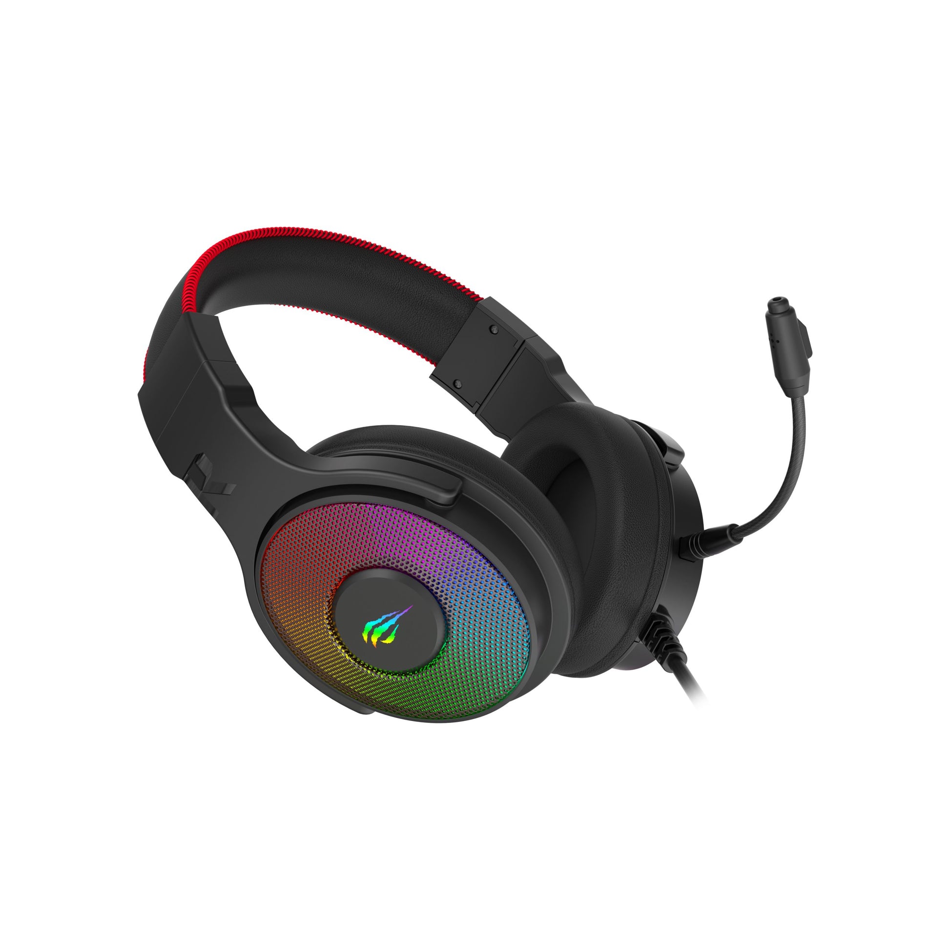 Audifonos Gamer Gamenote H2028u Rgb Pc Negro – imagen 3