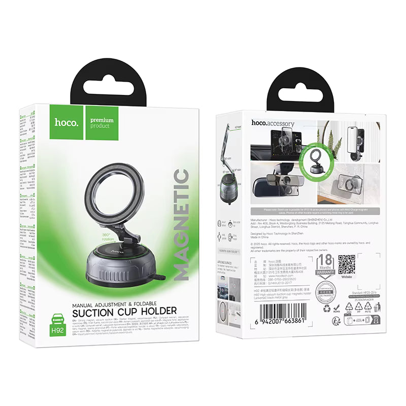 Soporte Magnetico Universal Hoco H92 Gris – imagen 3