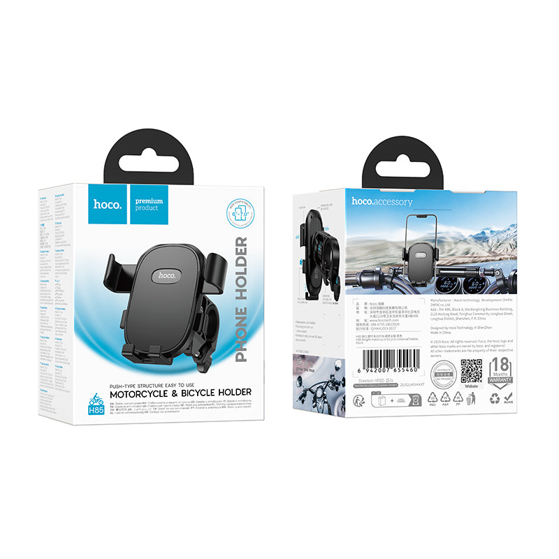 Soporte De Moto Y Bicicleta Hoco H85 Negro – imagen 3