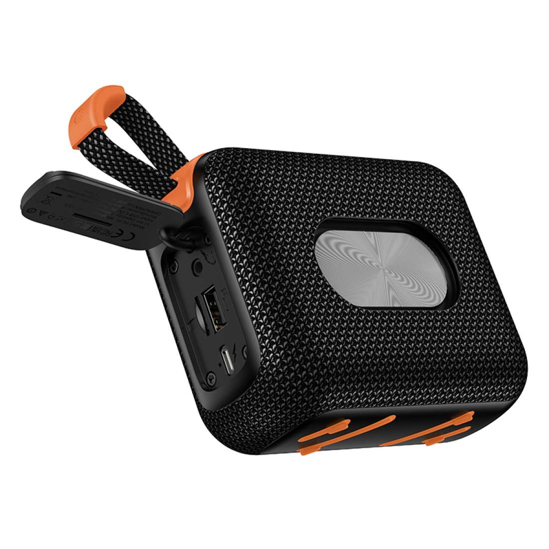 Parlante Bluetooth Hoco Hc31 River Aux Fm Tws Negro – imagen 2