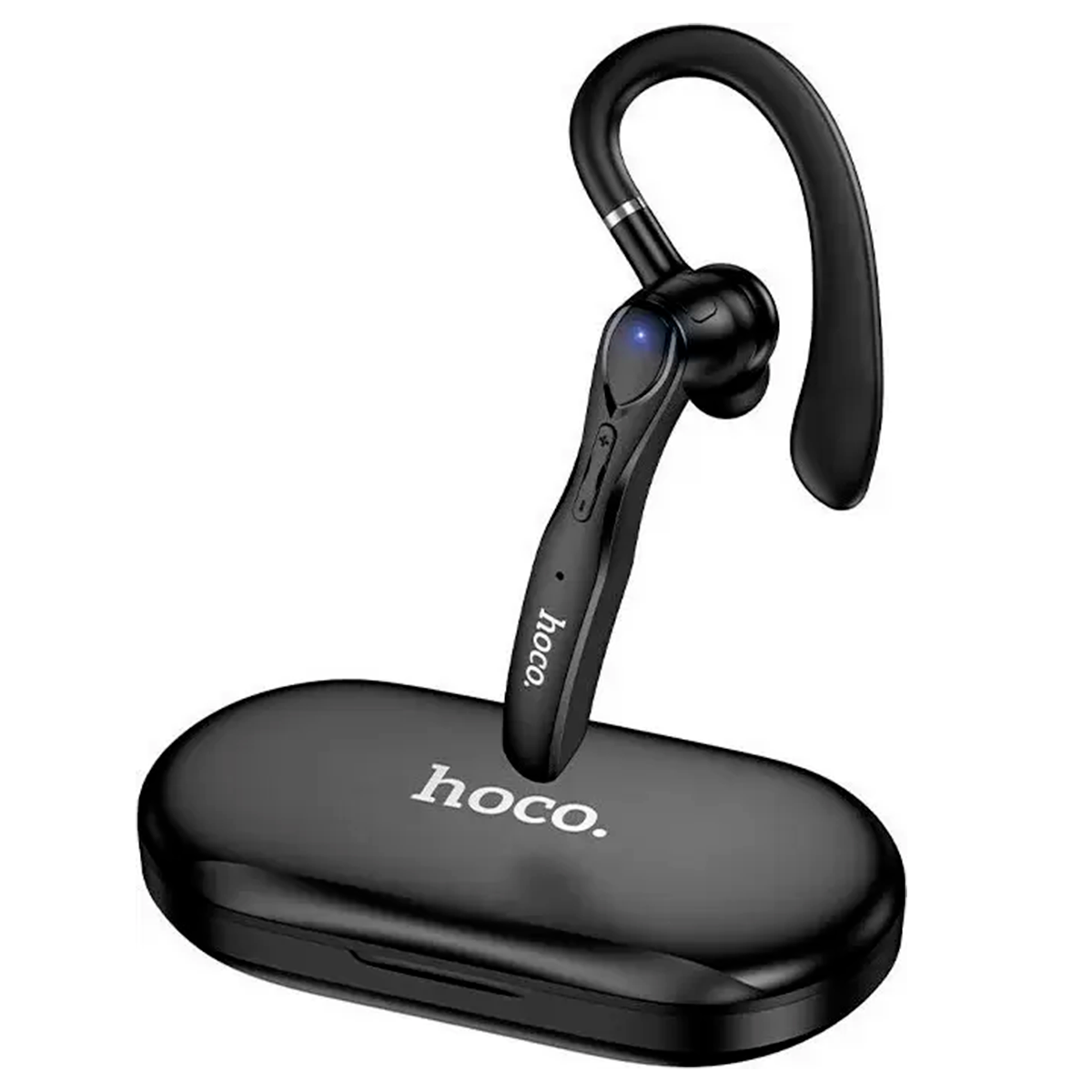 Audífono Manos Libres Bluetooth Hoco Des60 Estuche Negro