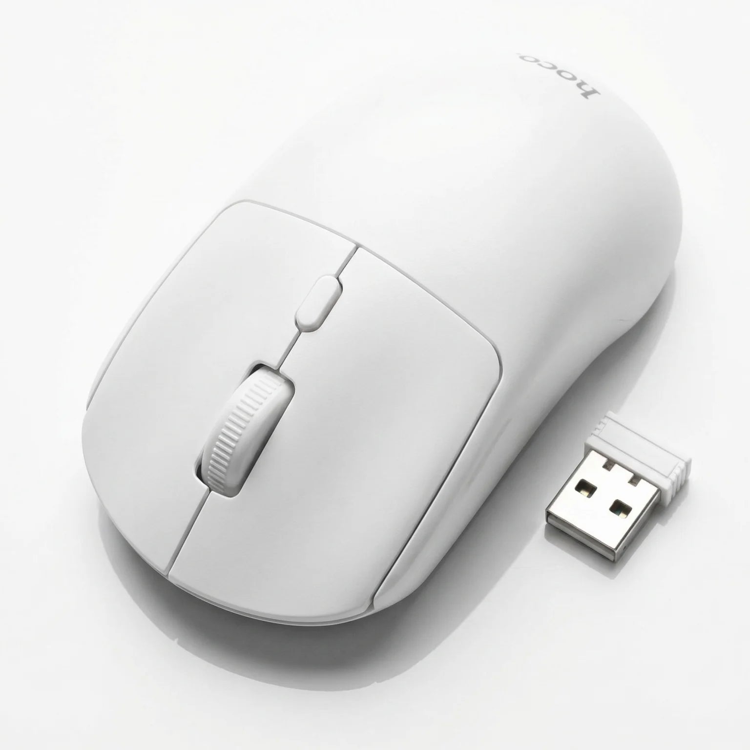 Mouse Inalámbrico Hoco Gm42 1600 Dpi Blanco – imagen 3