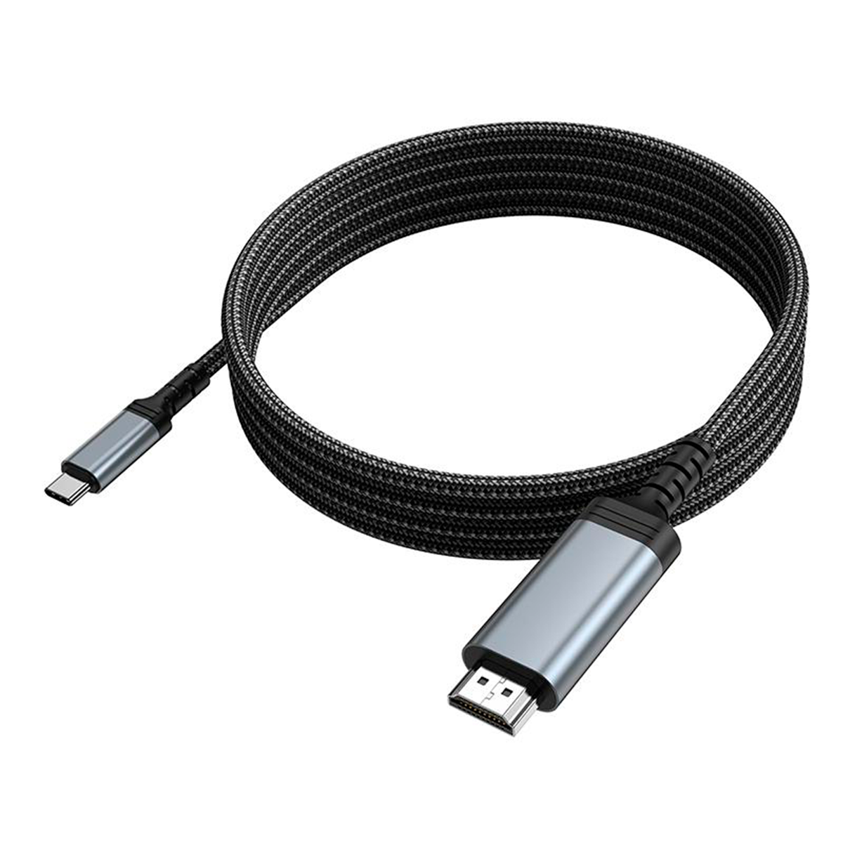 Cable Tipo C a Hdmi 1.8m Hoco Ua43 Negro