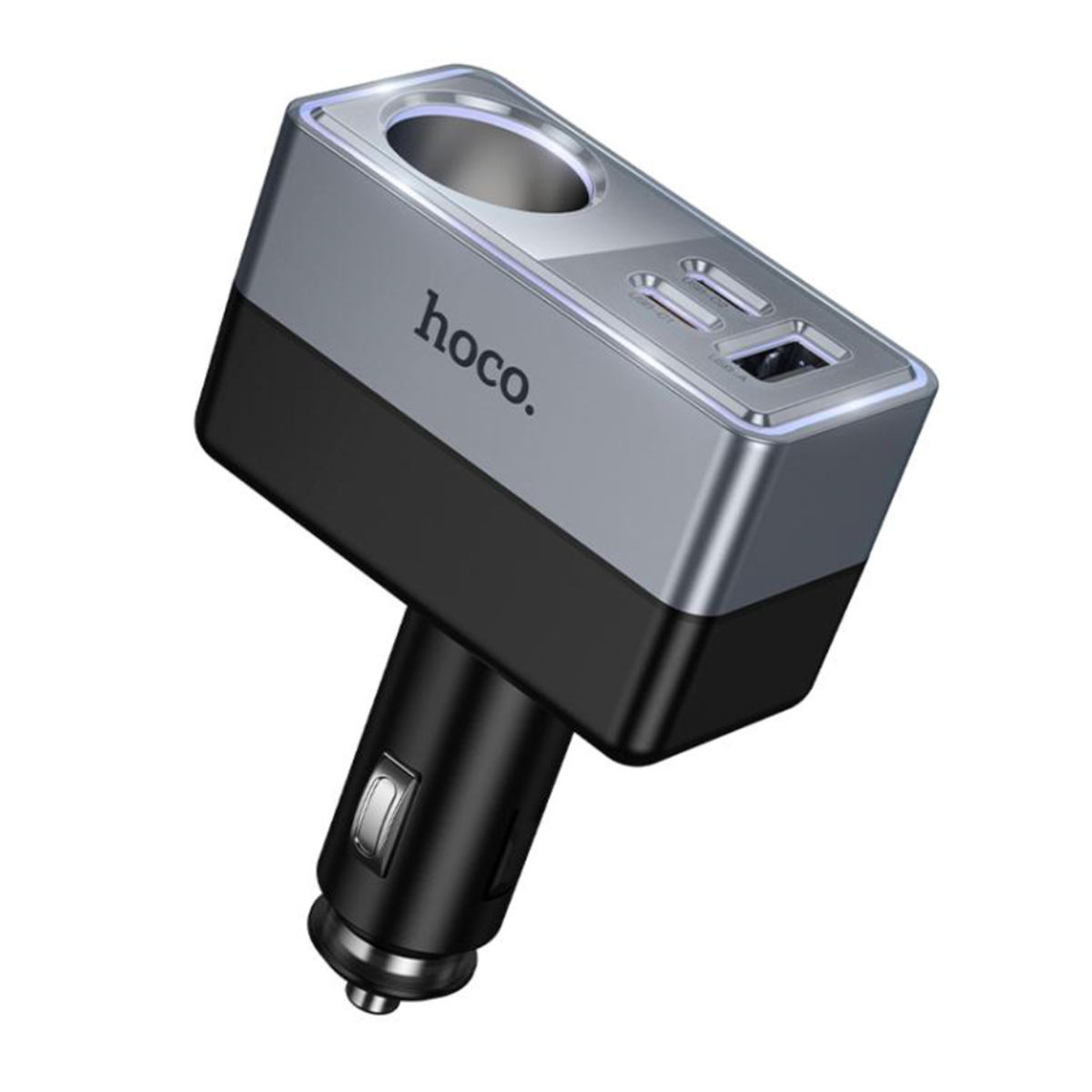 Cargador de Auto Hoco Z65a 165w Dual Puerto Tipo C Encendedor – imagen 3