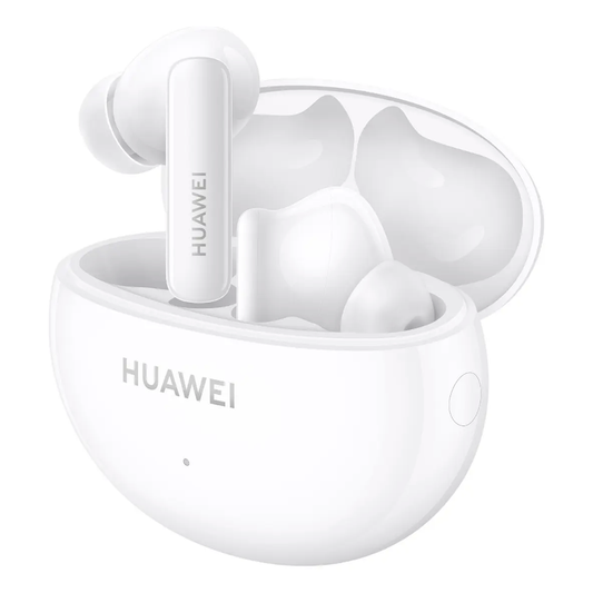Audífonos Huawei FreeBuds 5i blancos con estuche de carga