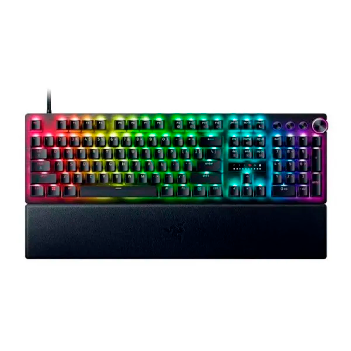 Teclado Gamer Mecanico Razer Huntsman V3 Pro 8khz Rgb Ingles Negro