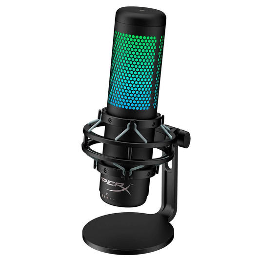 Micrófono Gamer Hyperx Quadcast S Rgb Pc Ps4 Mac Negro
