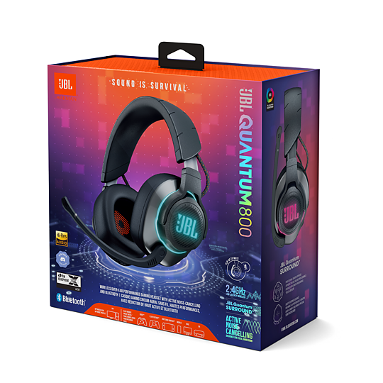 Audífonos Gamer Inalámbricos Jbl Quantum Q800 Pc Ps4 Xbox Switch Negro – imagen 3