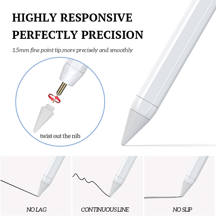 Lápiz Pencil Yesido ST06 Para Ipad Mini Ipad Pro Ipad Air Blanco – imagen 4