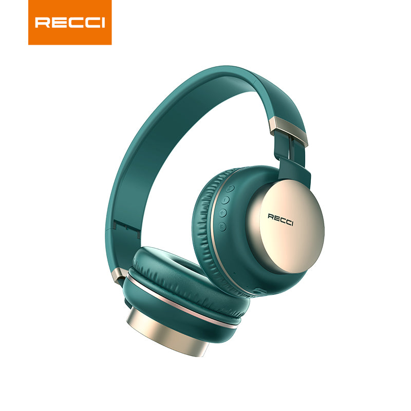 Audífonos Bluetooth Recci Charm Rep-w13 Hi-fi Verde – imagen 3