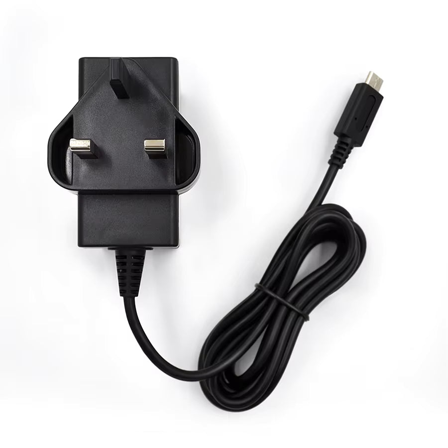 Cargador Original Nintendo Switch Sin Caja Uk (Incluye Adaptador) Negro – imagen 3