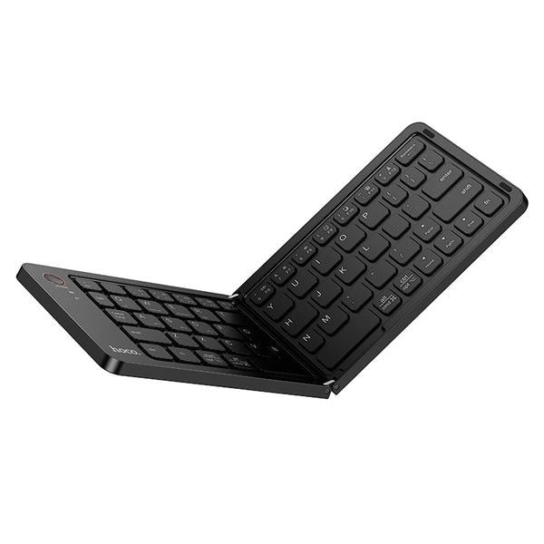 Teclado Inalambrico Bluetooth Plegable Hoco Gm71 Ingles Negro – imagen 3