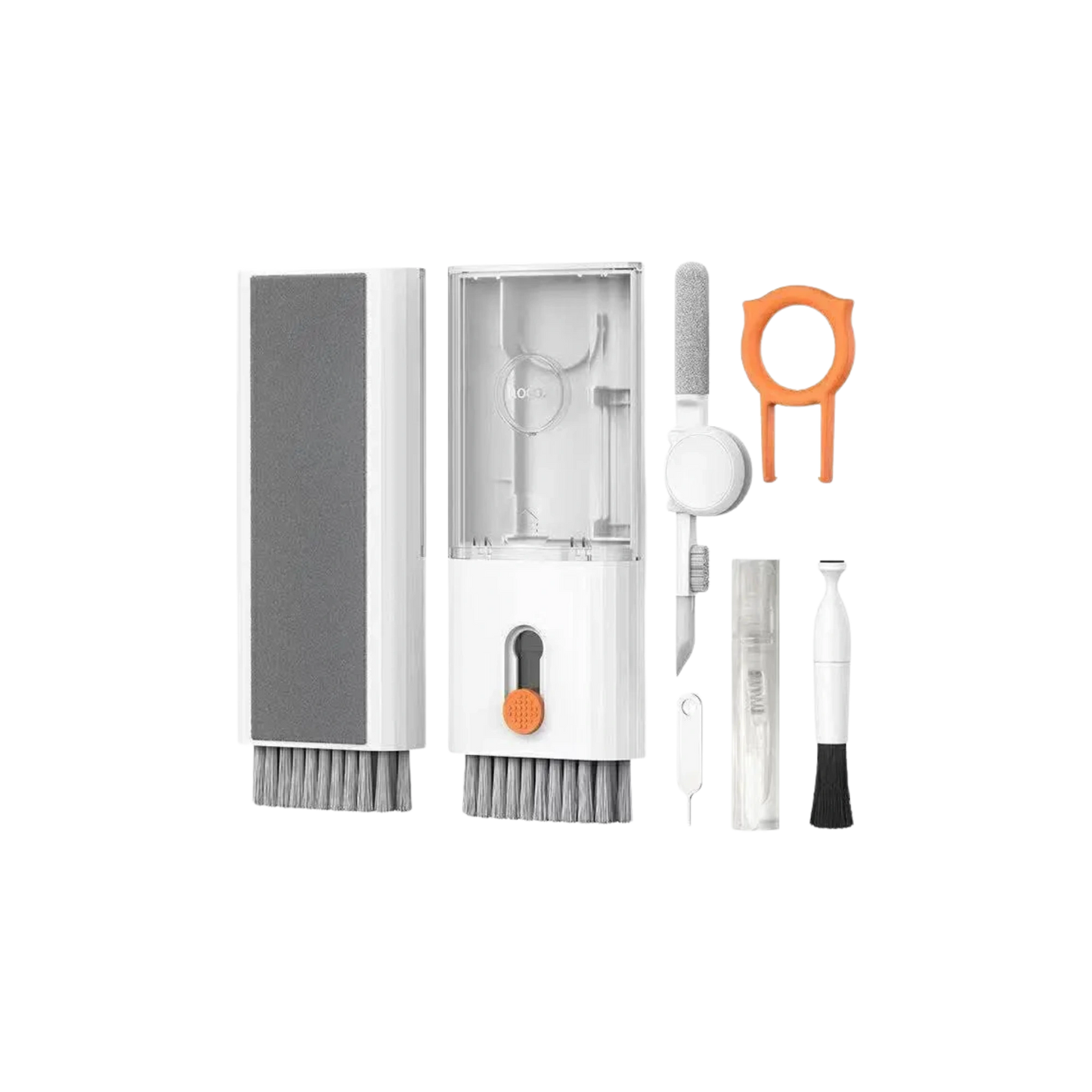 Kit De Limpieza 10 en 1 Multiuso Hoco Ut2 Blanco – imagen 2