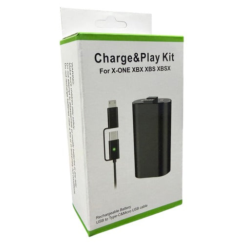 Carga y Juega Dual Xbox - packaging