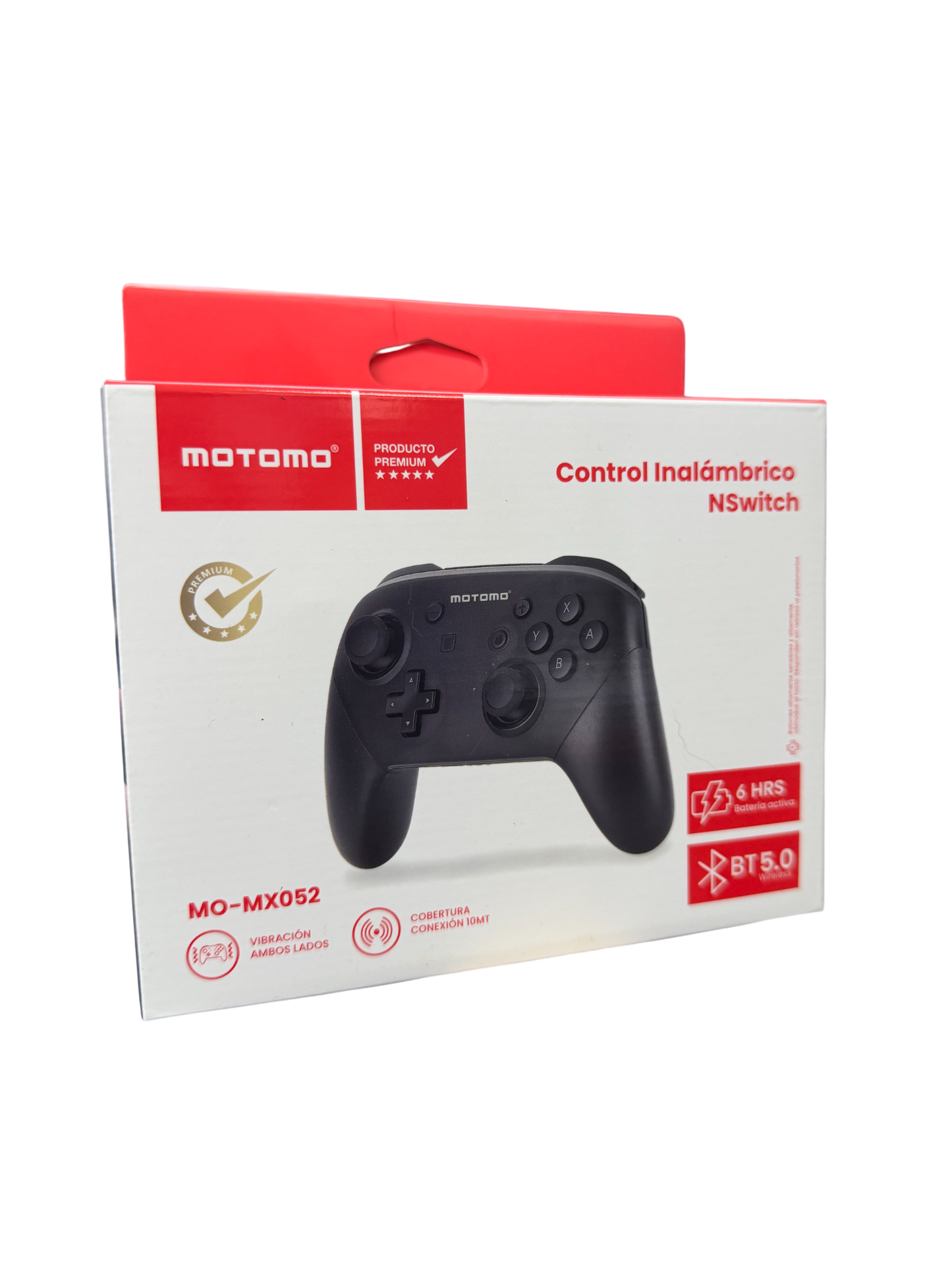 Control Joystick Inalambrico Motomo Compatible Para Nintendo Switch Negro – imagen 3
