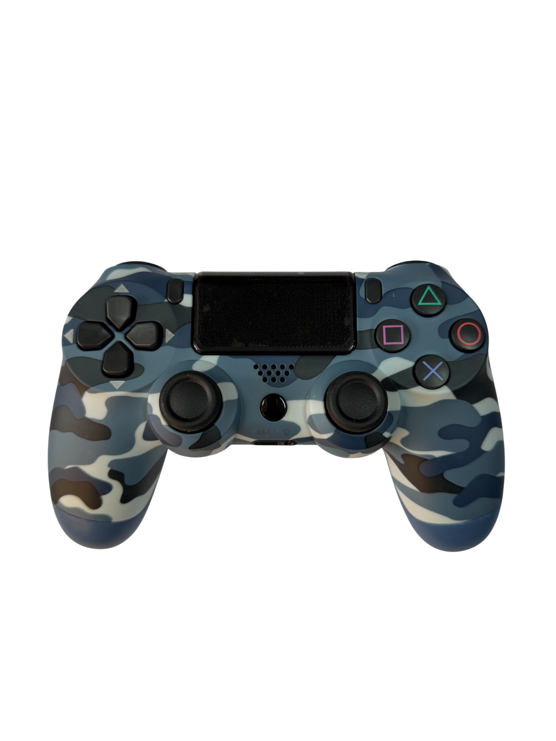 Control Joystick Inalámbrico Ps4 Doubleshock Camuflado Azul