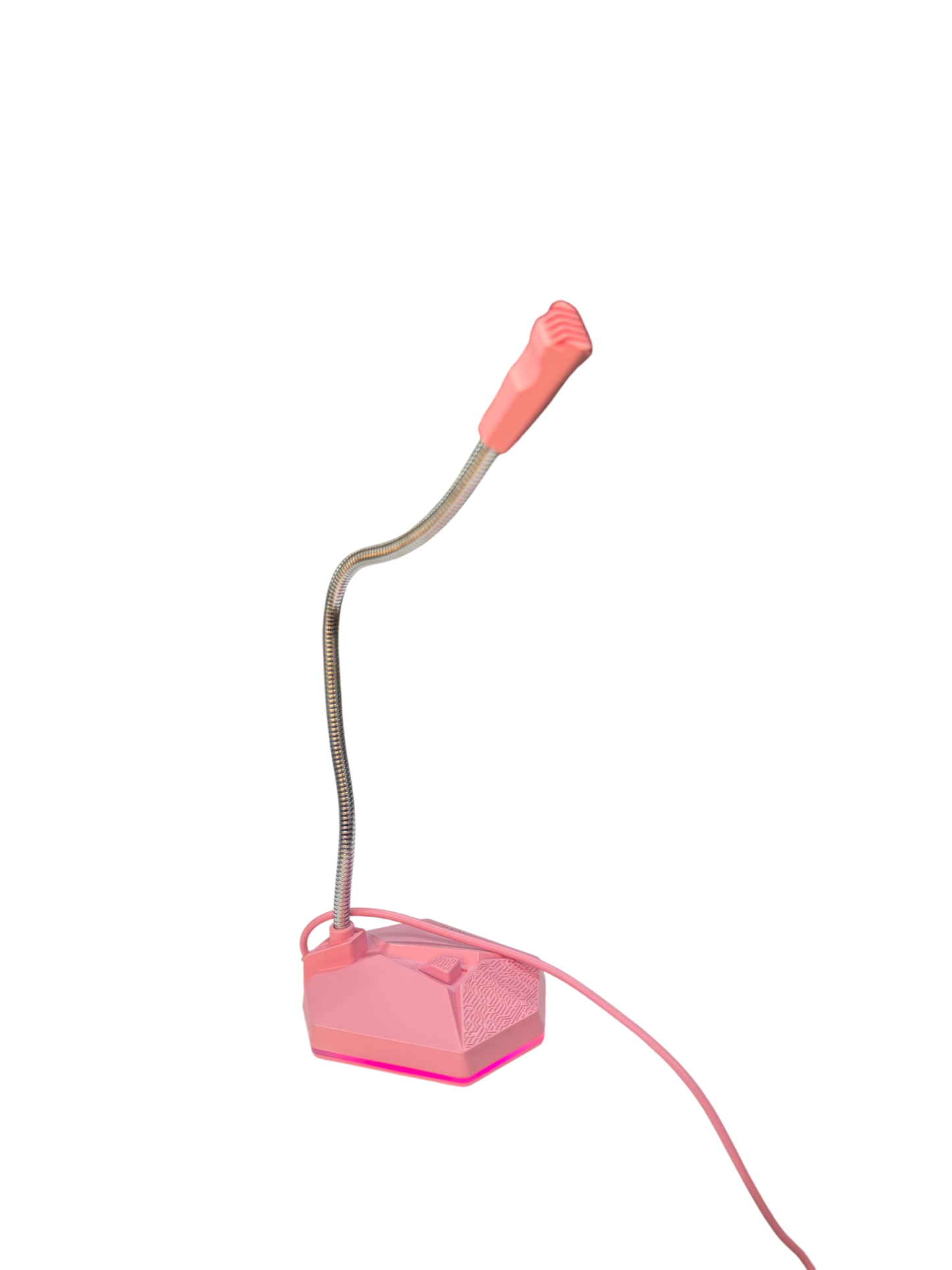 Micrófono Gamer Condensador Omnidireccional Usb Rgb Rosado – imagen 11