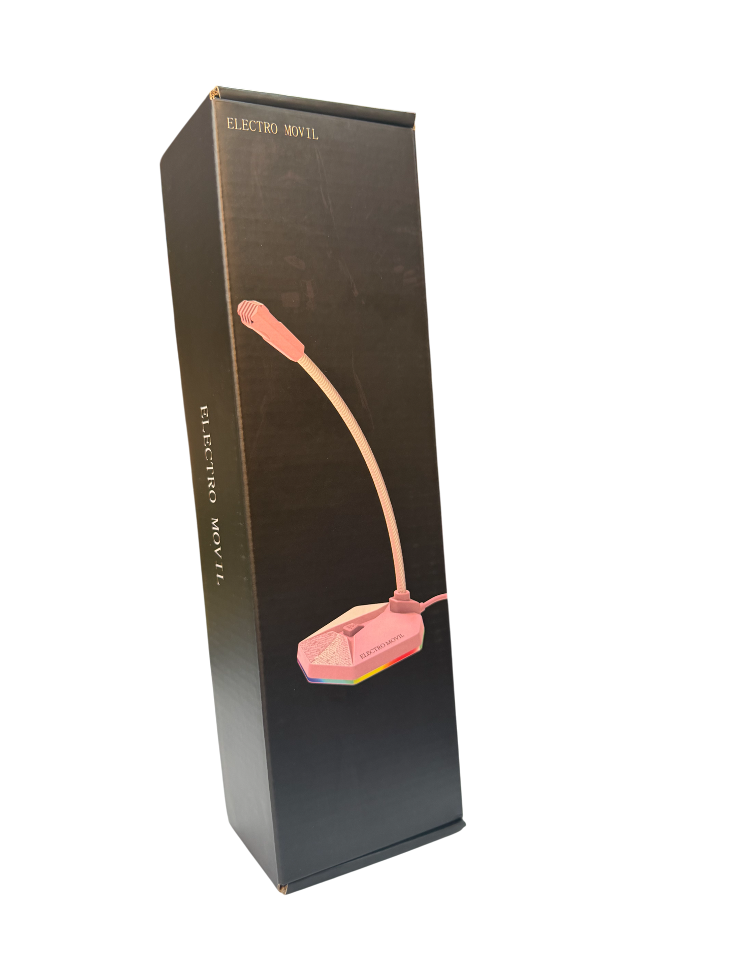 Micrófono Gamer Condensador Omnidireccional Usb Rgb Rosado – imagen 7
