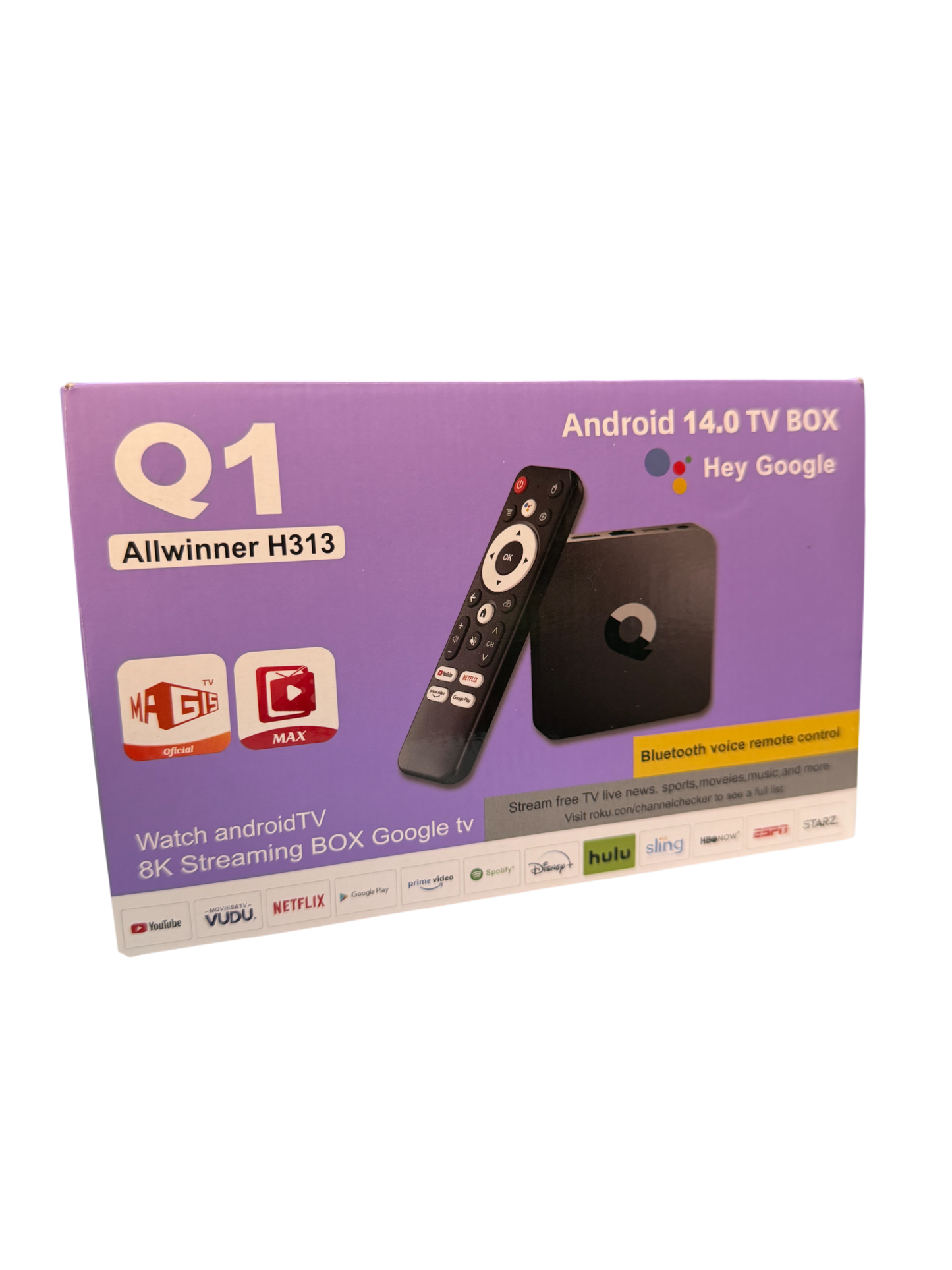 Android TV Box Android 14.0 Q1 8k 128 Gb + 8 gb Ram Negro – imagen 3