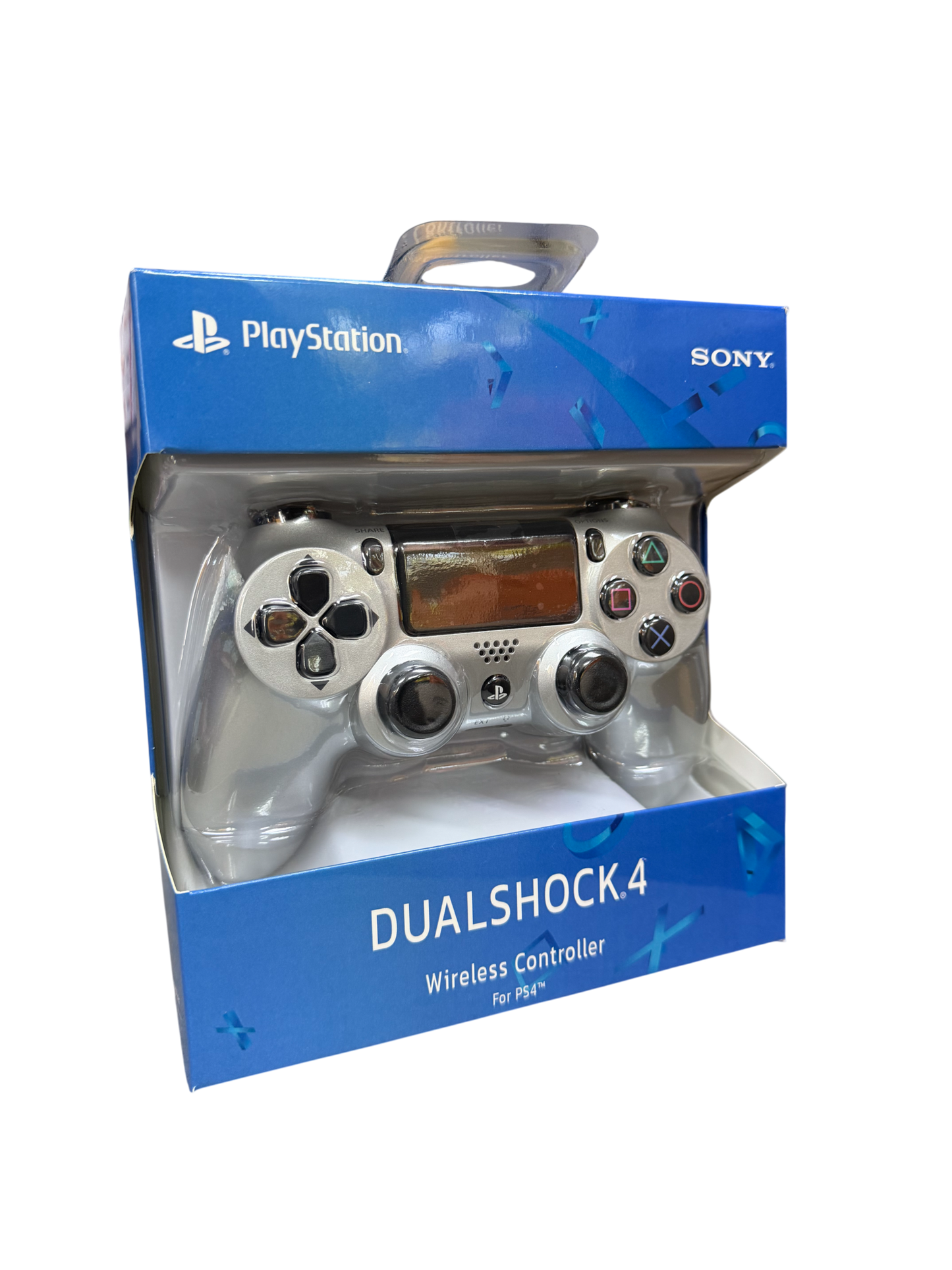 Control Joystick Dualshock PS4 Inalambrico Plateado – imagen 2