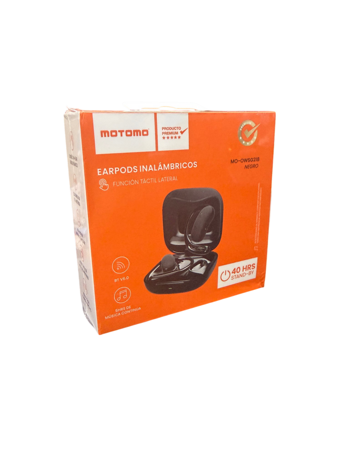 Audífonos Clip Ear Bluetooth Motomo Mo-ows G218 Negro – imagen 2