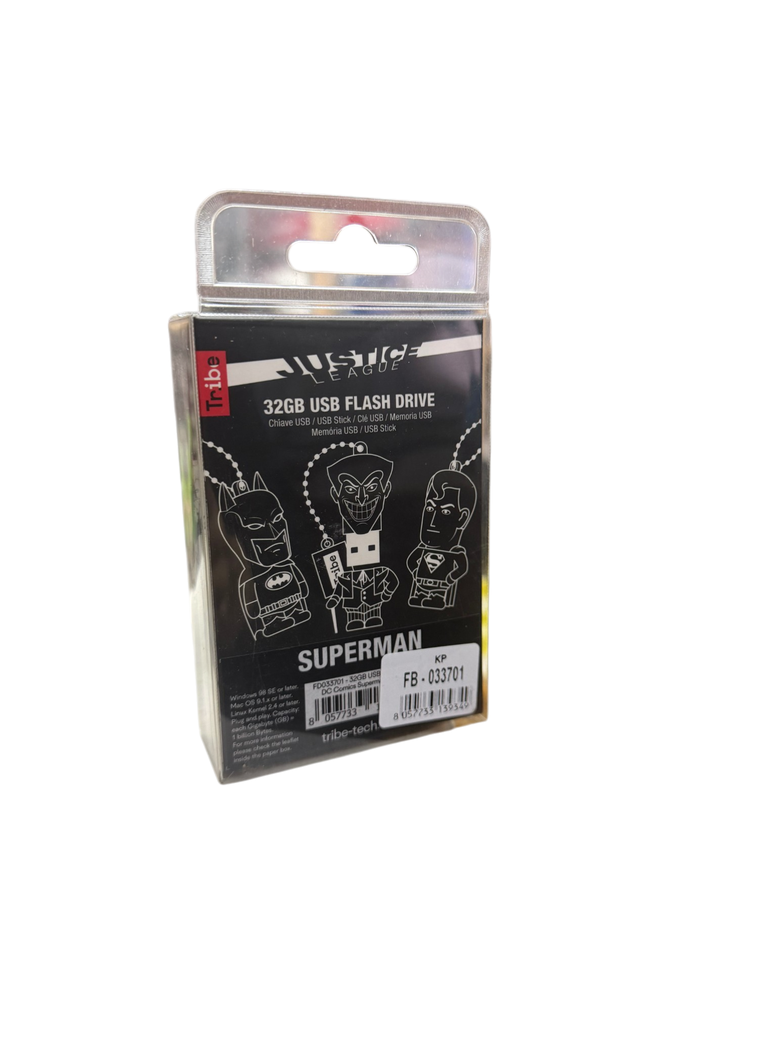 Pendrive Usb 2.0 Flash Drive Dc Comics 32 Gb Superman – imagen 2