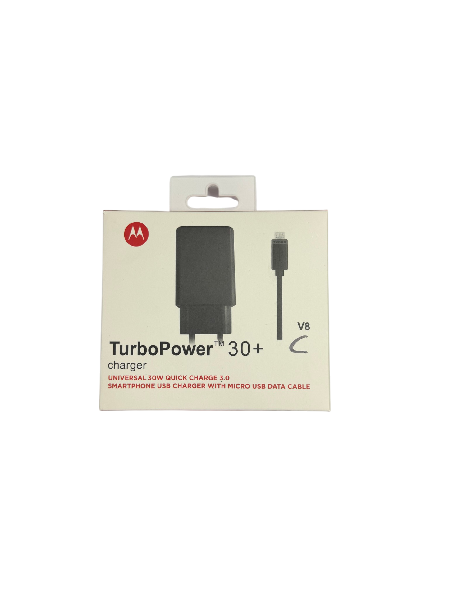Cargador Motorola Turbo Power 30w Qc 3.0+ Cable Usb Tipo C – imagen 4