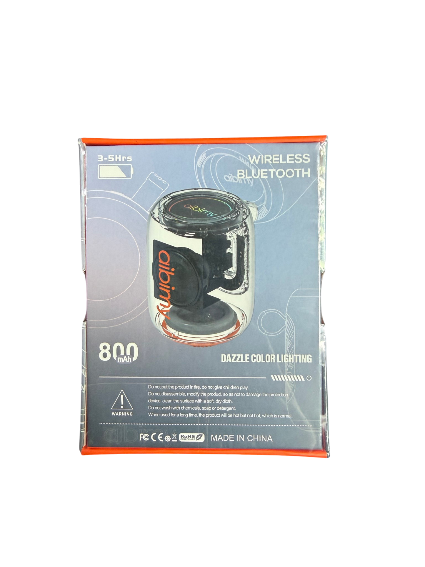 Parlante Inalambrico Bluetooth Aibimy Pequeño My244bt Negro – imagen 3