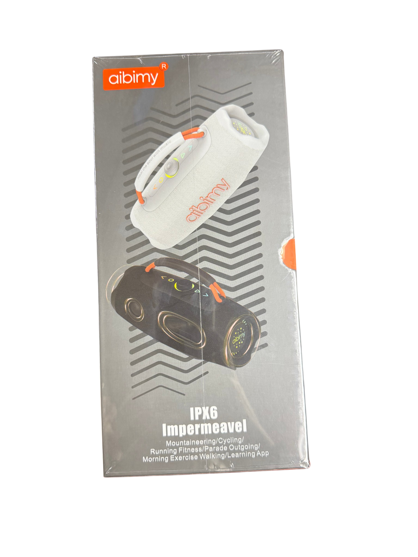 Parlante Inalambrico Bluetooth Aibimy Grande My372bt Gris – imagen 2