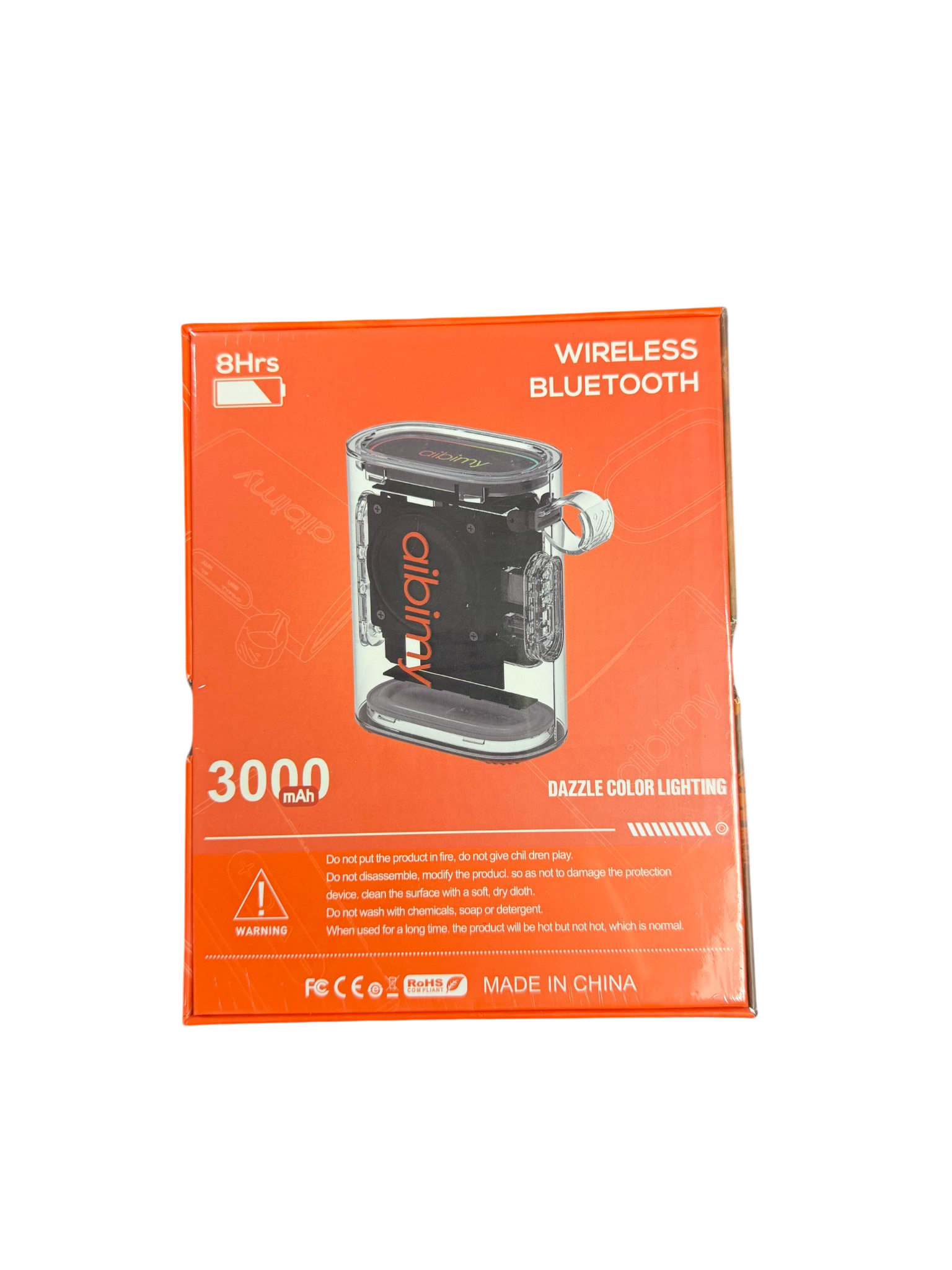 Parlante Inalambrico Bluetooth Aibimy Pequeño My245bt Negro – imagen 3