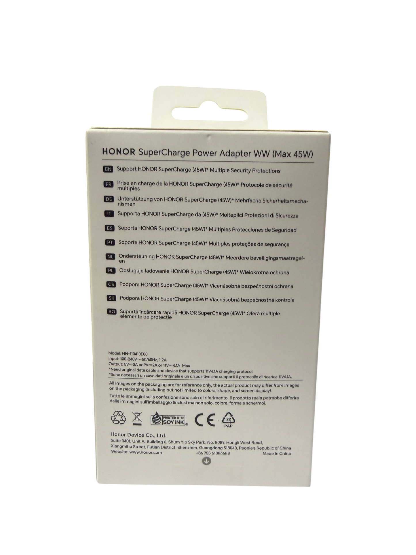 Cargador Carga Rapida Original Honor Supercharge 80w Blanco – imagen 6
