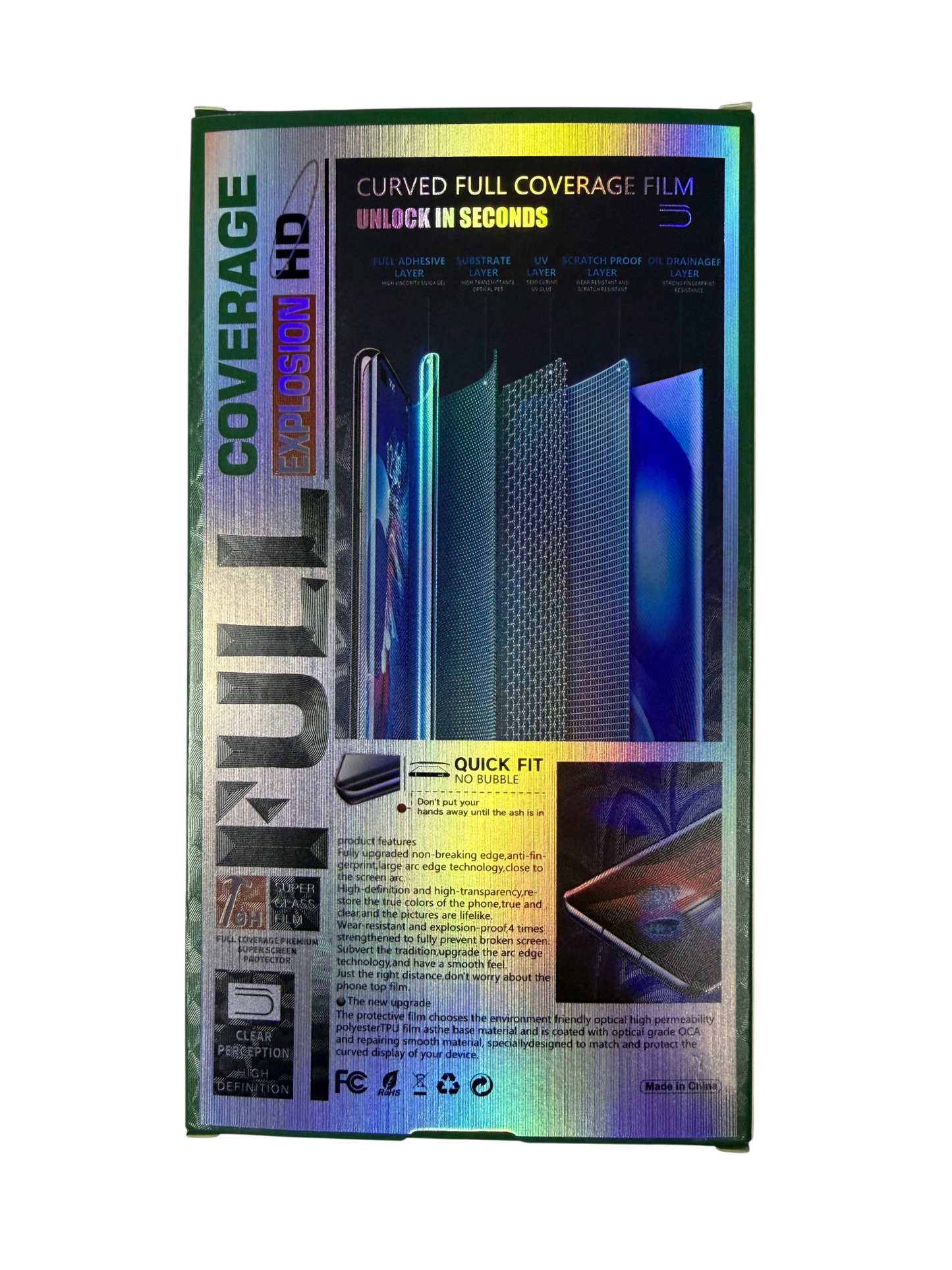 Lamina Vidrio Templado Completa Curva Xiaomi Redmi Note 15 – imagen 3