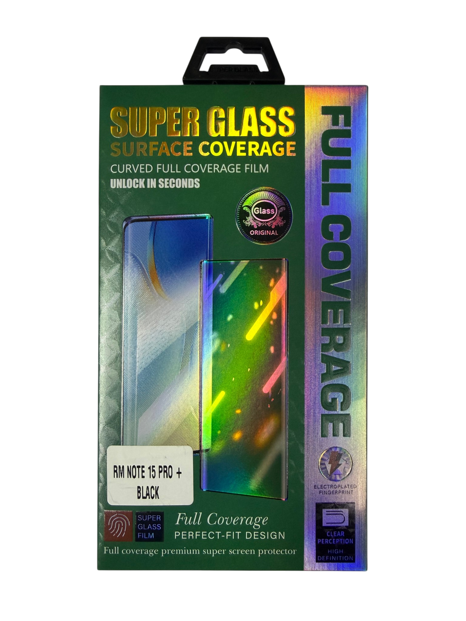 Lamina Vidrio Templado Completa Curva Xiaomi Redmi Note 15 Pro Plus – imagen 3