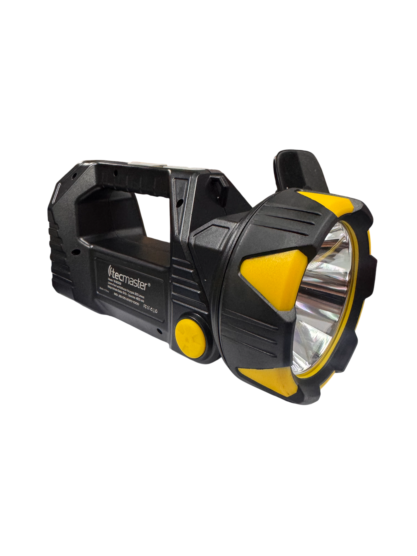 Linterna Farol Led Recargable Tecmaster 1200 Lumenes Negro – imagen 4