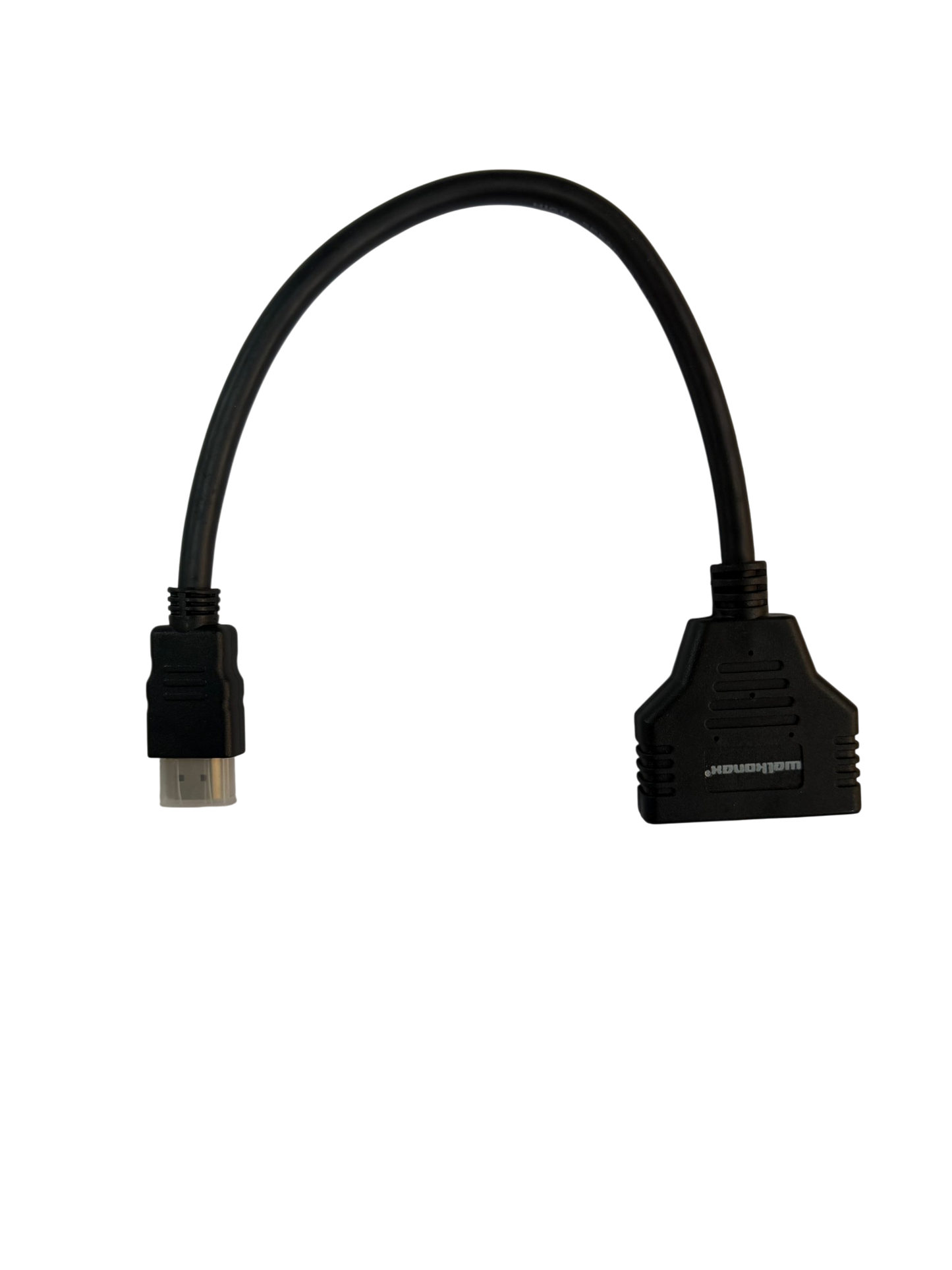 Cable Divisor Hdmi Splitter 2 Salidas 1 Entrada Welkonex Negro – imagen 3