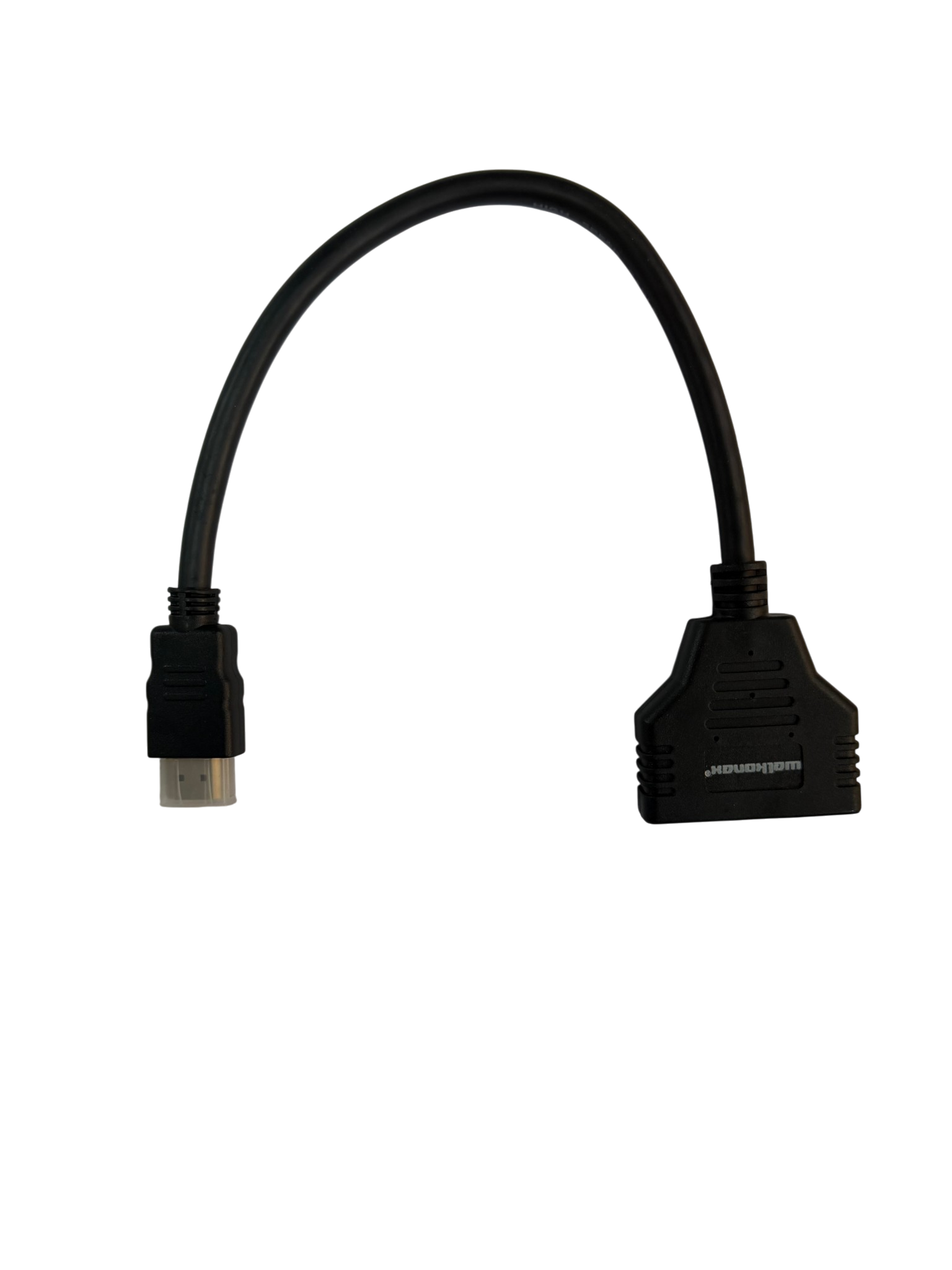 Cable Divisor Hdmi Splitter 2 Salidas 1 Entrada Welkonex Negro – imagen 3