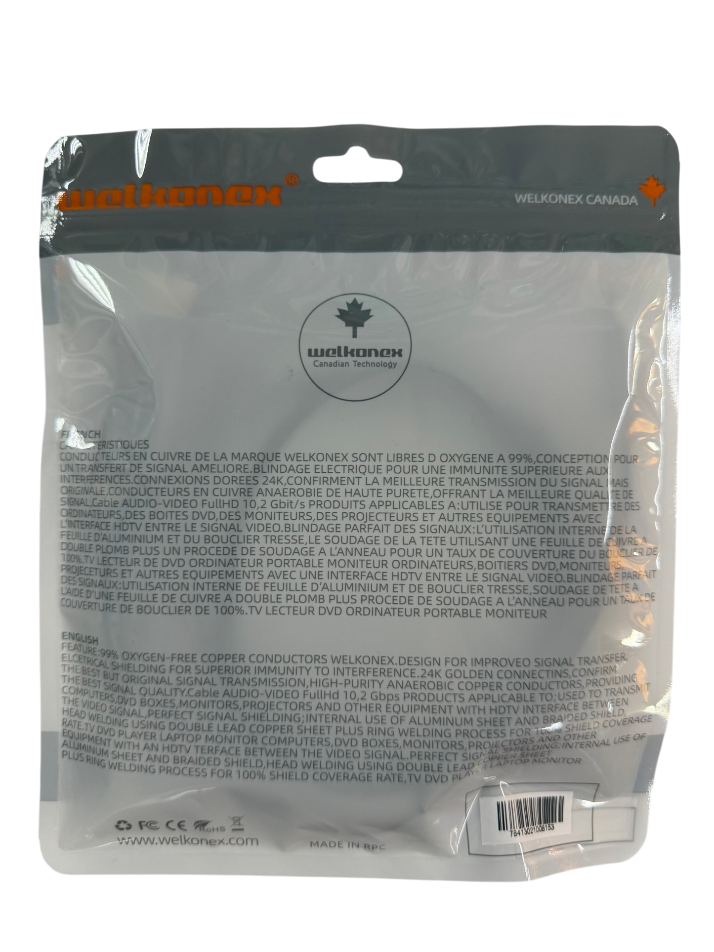 Adaptador Cable Tipo C a Hdmi Welkonex Gris – imagen 3