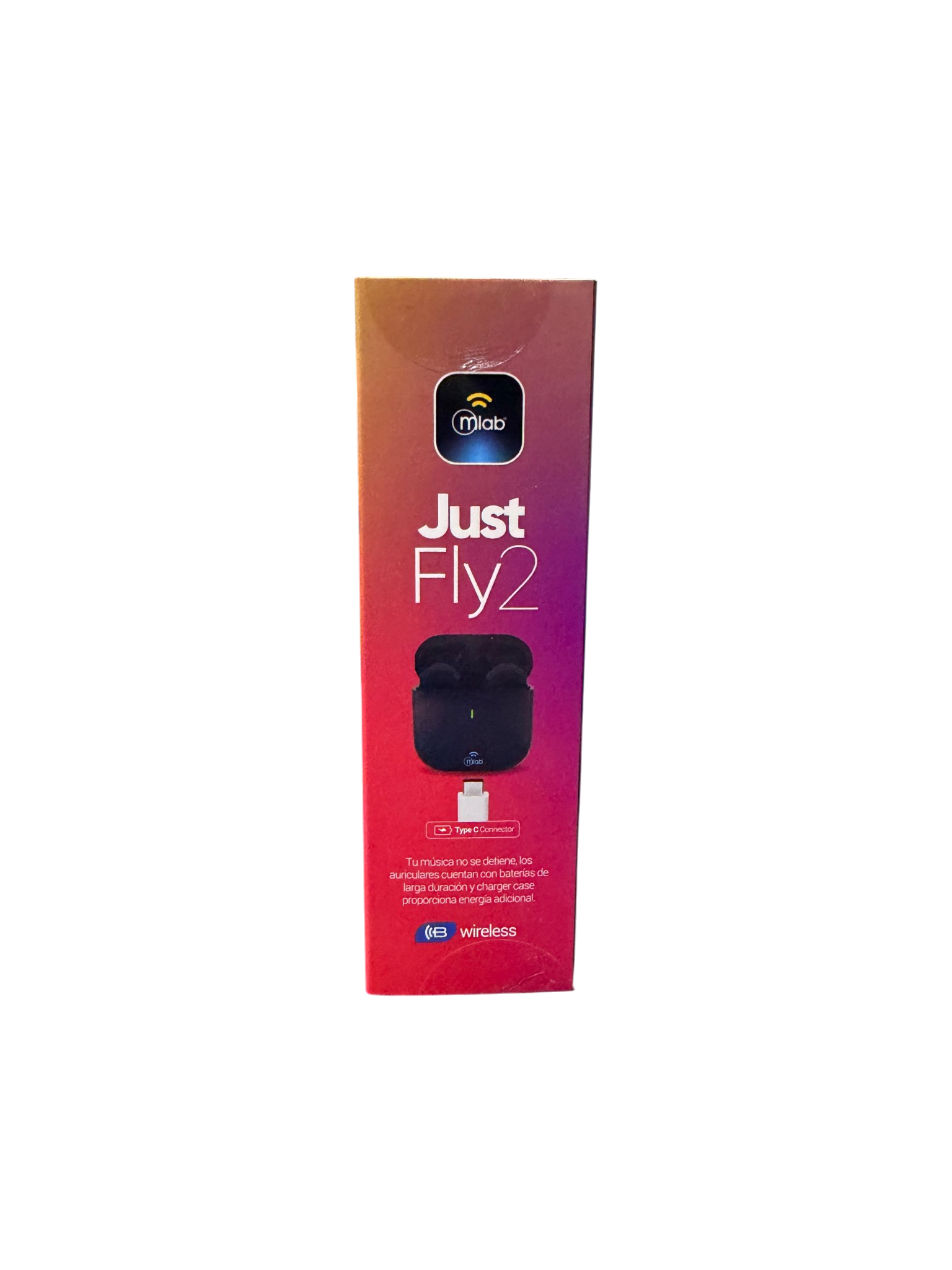 Audifonos In Ear Bluetooth Mlab Tws Just Fly 2 Mod9775 Azul – imagen 2