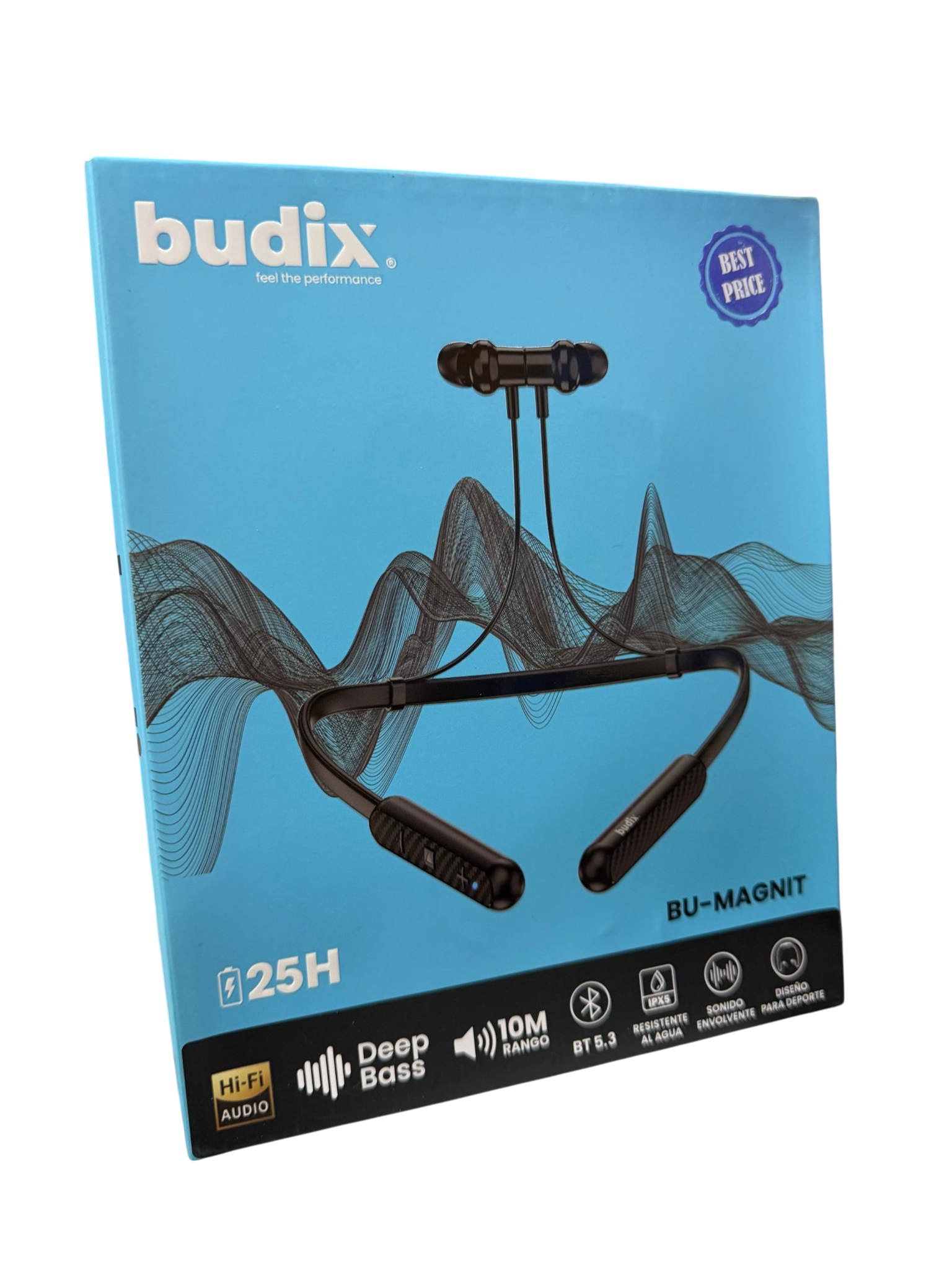 Audífonos Bluetooth In Ear Budix Magnit Negro – imagen 3