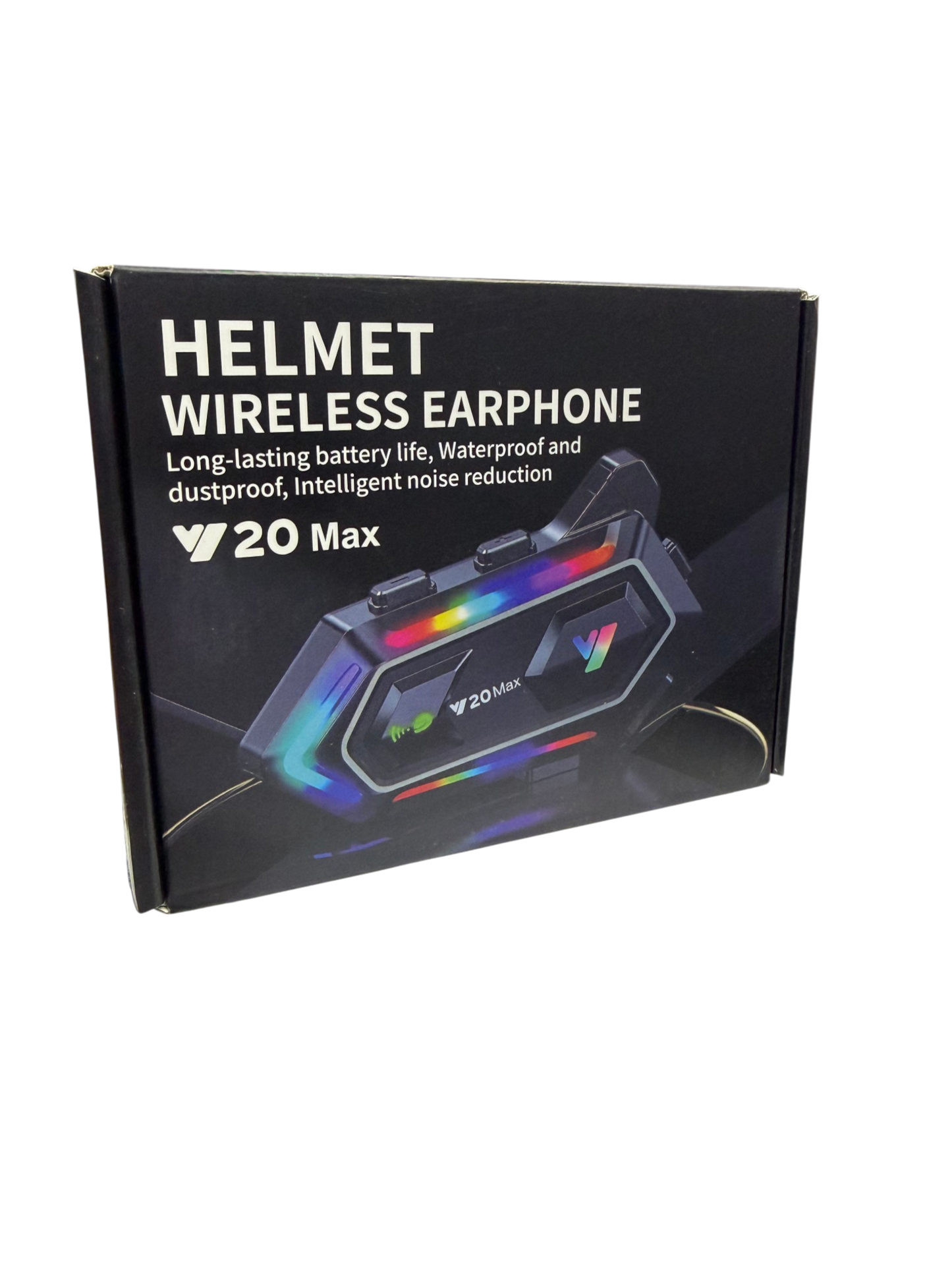 Intercomunicador Para Casco Moto Bluetooth Moto Y20 Max Negro