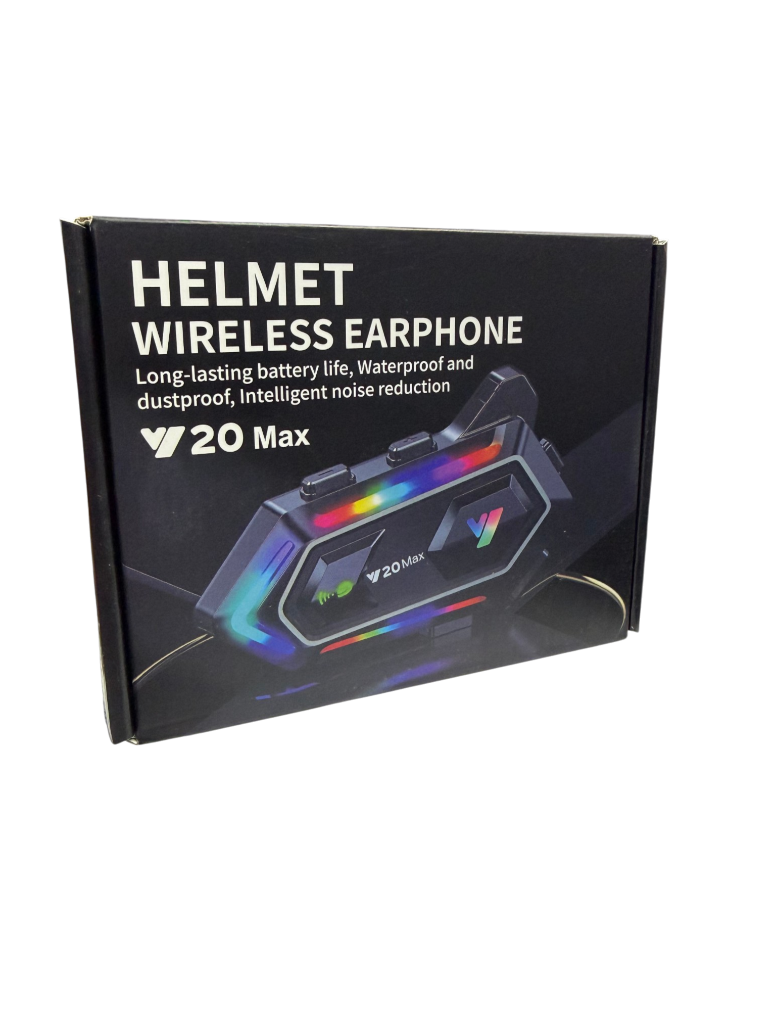 Intercomunicador Para Casco Moto Bluetooth Moto Y20 Max Negro
